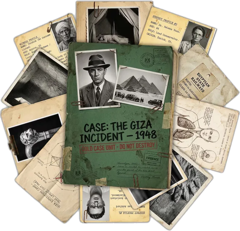 The Giza Incident case file