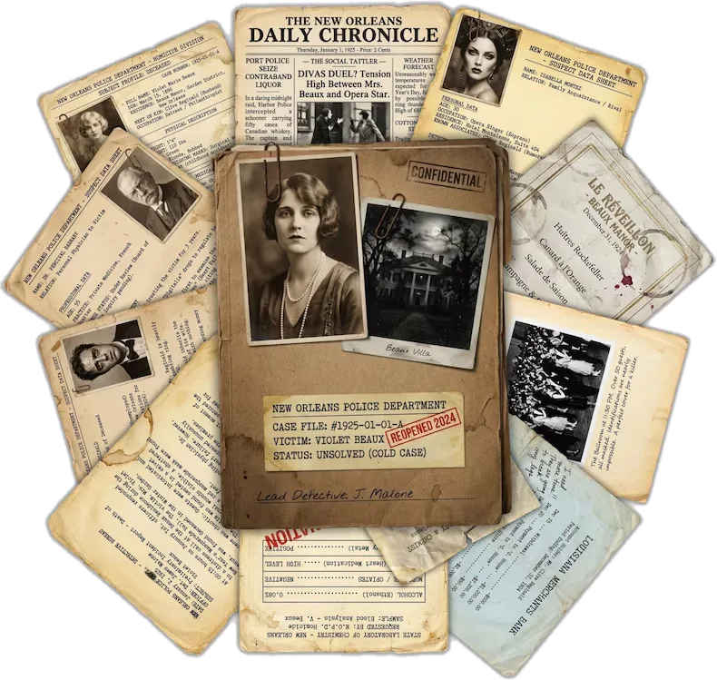 The Red Masquerade case file